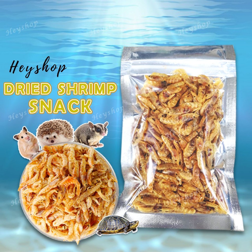 Dried Shrimp Snack 20g Hamster, Hedgehog, Sugar Glider Turtle Cat