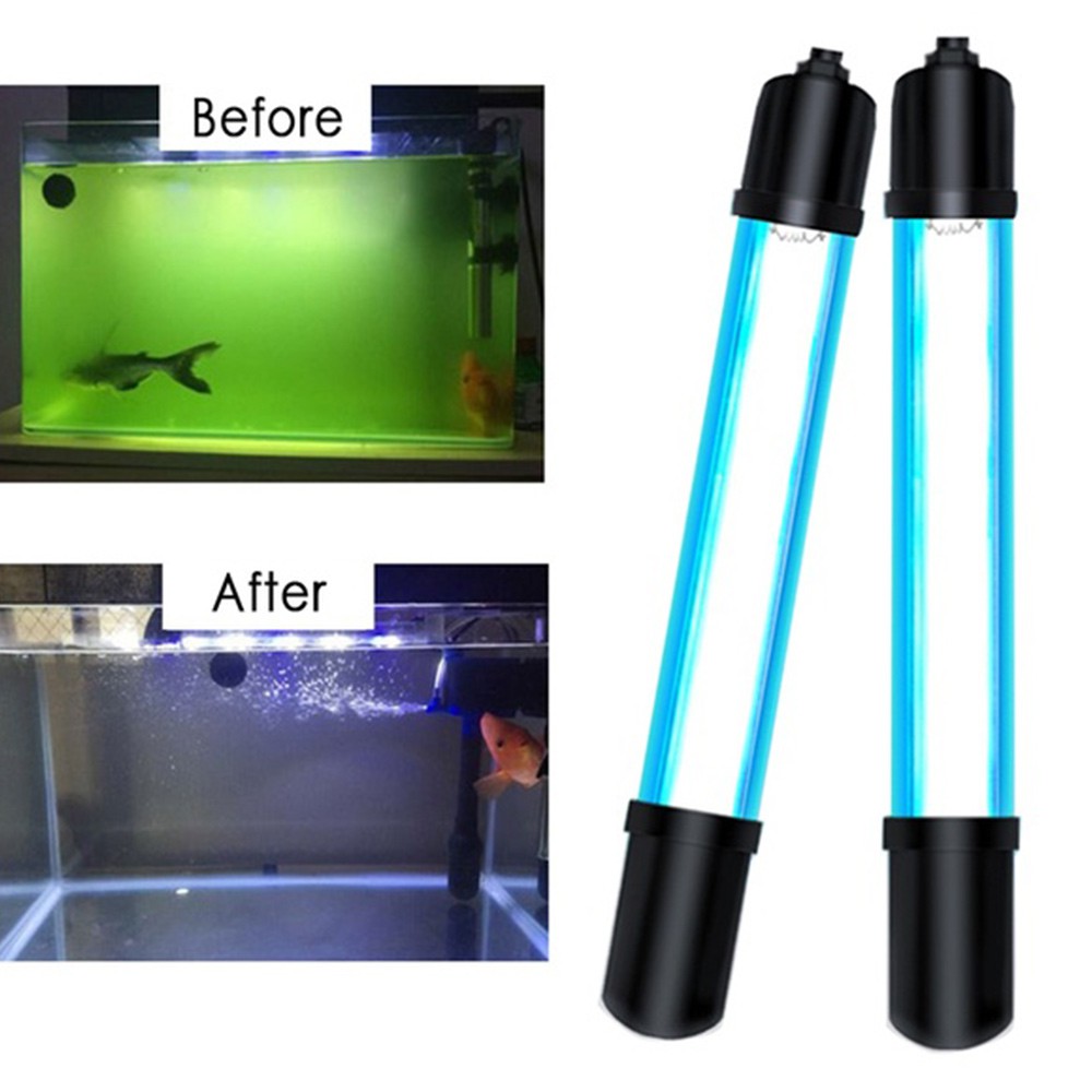 UV Germicidal For Aquarium Ultraviolet Sterilizer Lamp Submersible US Plug K3K3 
