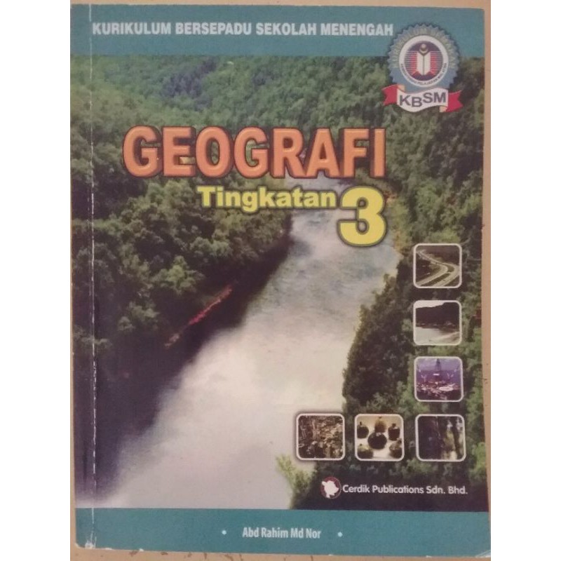 Buku teks geografi tingkatan 3
