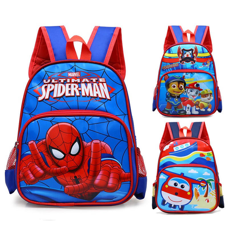 Spiderman schoolbag-Children's School Bag Kindergarten Male and Female Baby Cartoon  Spider-Man 3-5-6 Years Old Small Class Middle Boy Backpack Tide | Shopee  Malaysia