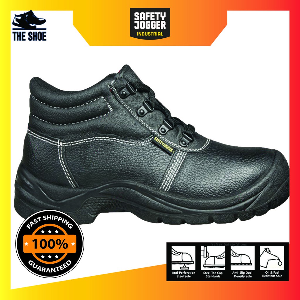 《BEST DEAL》SAFETY JOGGER SAFETY BOOT SAFETY SHOES MEN HIGH CUT