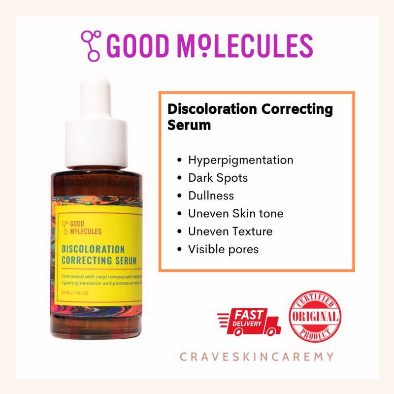good molecules discoloration correcting serum stores