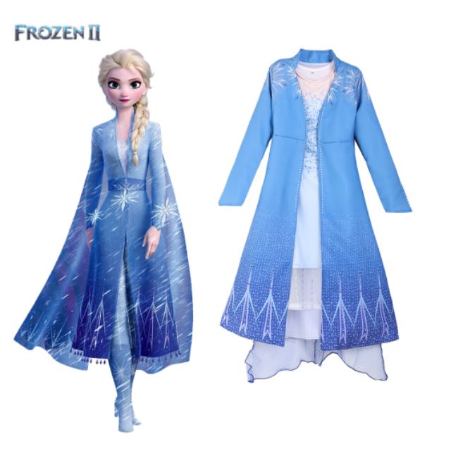 baju princess elsa frozen