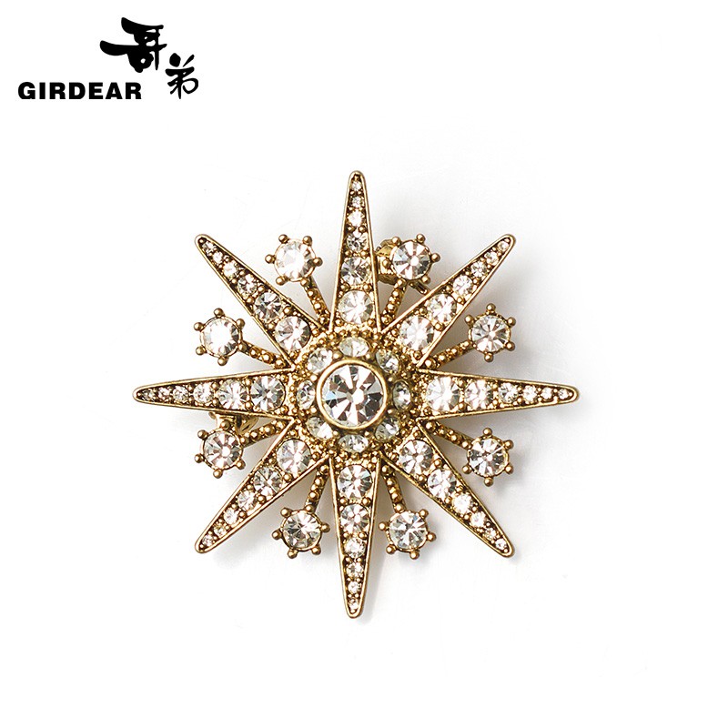 Female Brooch Koti Womens New Eight Star Brooch Female Ins Tide Sparepart Shopee Malaysia