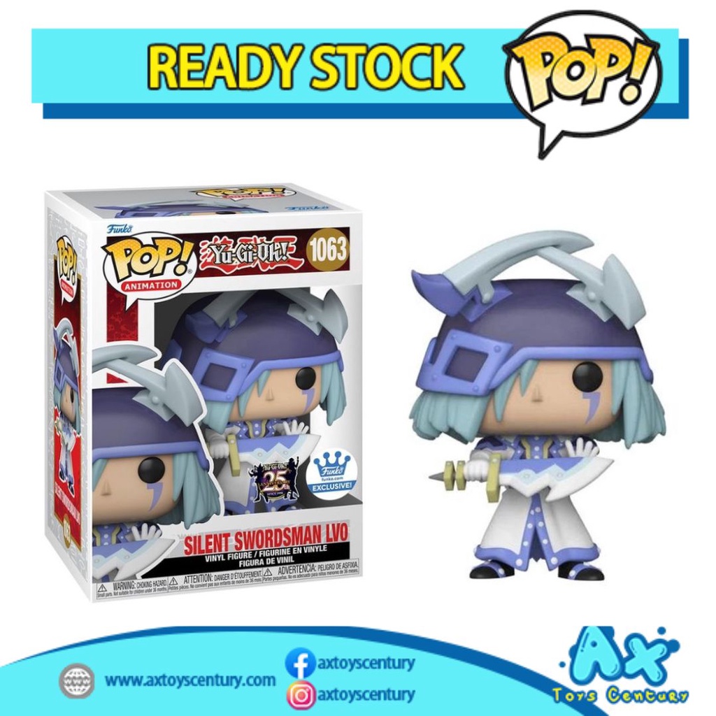 Funko Pop! Animation: Yu-Gi-Oh! - Silent Swordsman Lv0 #1063 Exclusive 100% Genuine