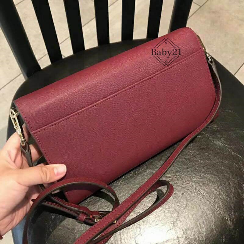 Tory Burch Robinson Expandable Concierge Wallet Bag | Shopee Malaysia