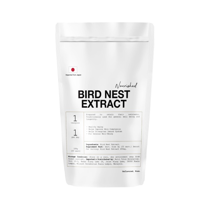 Nourished Bird Nest Extract 200mg 33 Servings (Japan) Shopee Malaysia