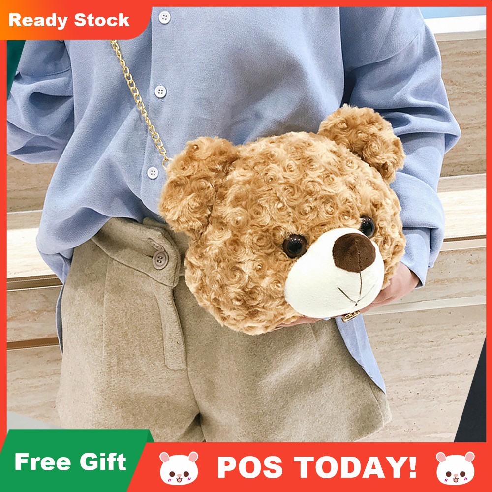 teddy bear sling bags