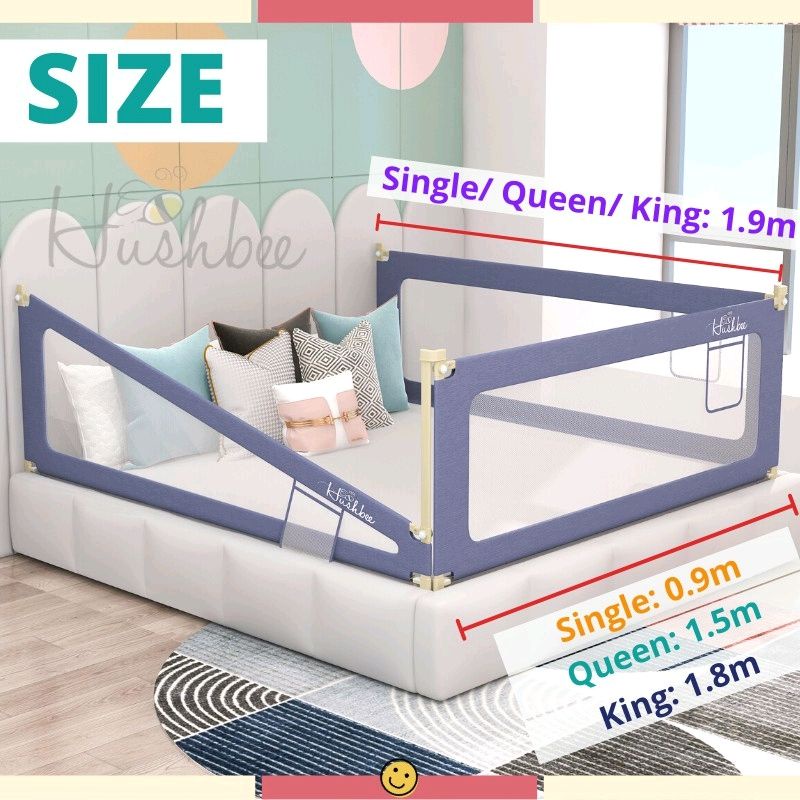 Hushbee Lifting Baby Bedguard King Size Shopee Malaysia
