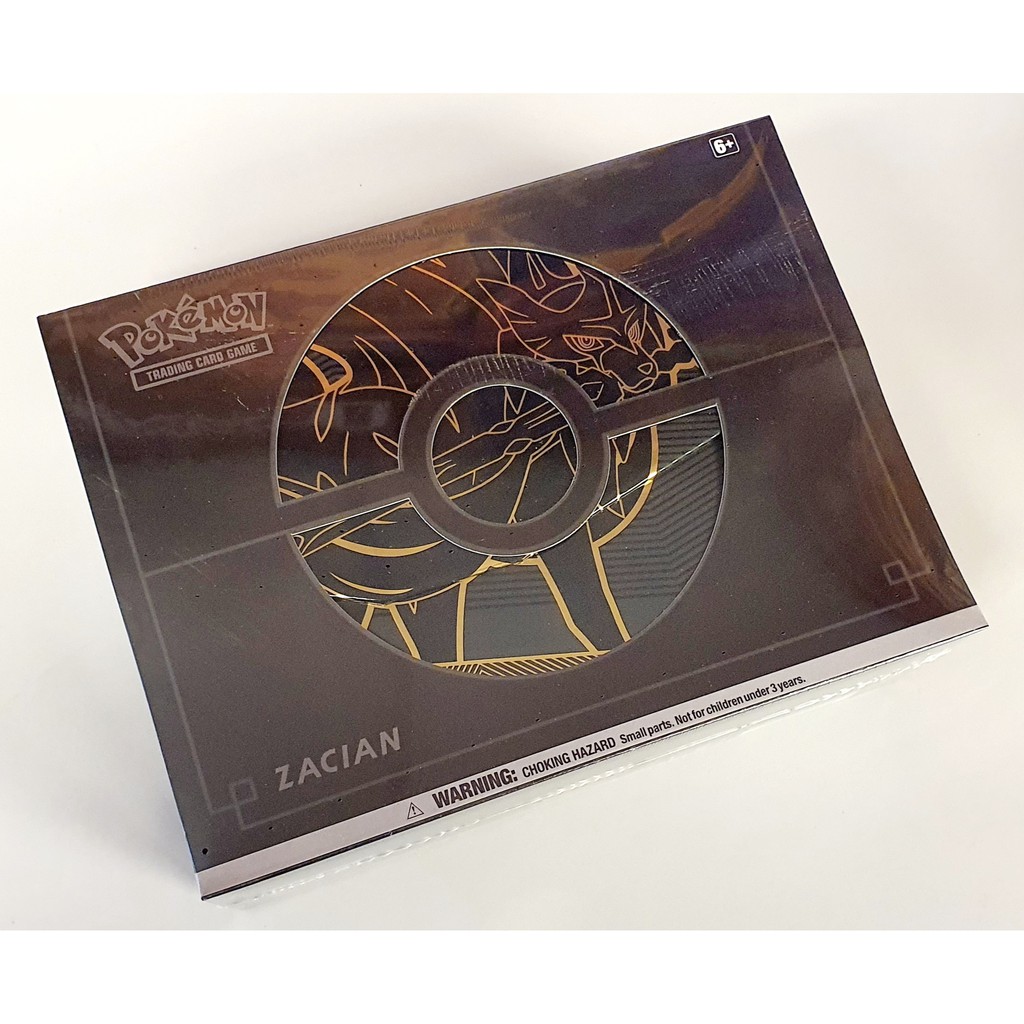 Pokemon TCG Zacian & Zamazenta Elite Trainer Box Plus | Shopee Malaysia