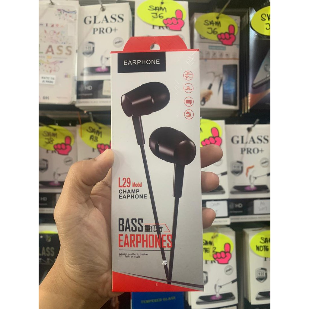 l29 champ earphone