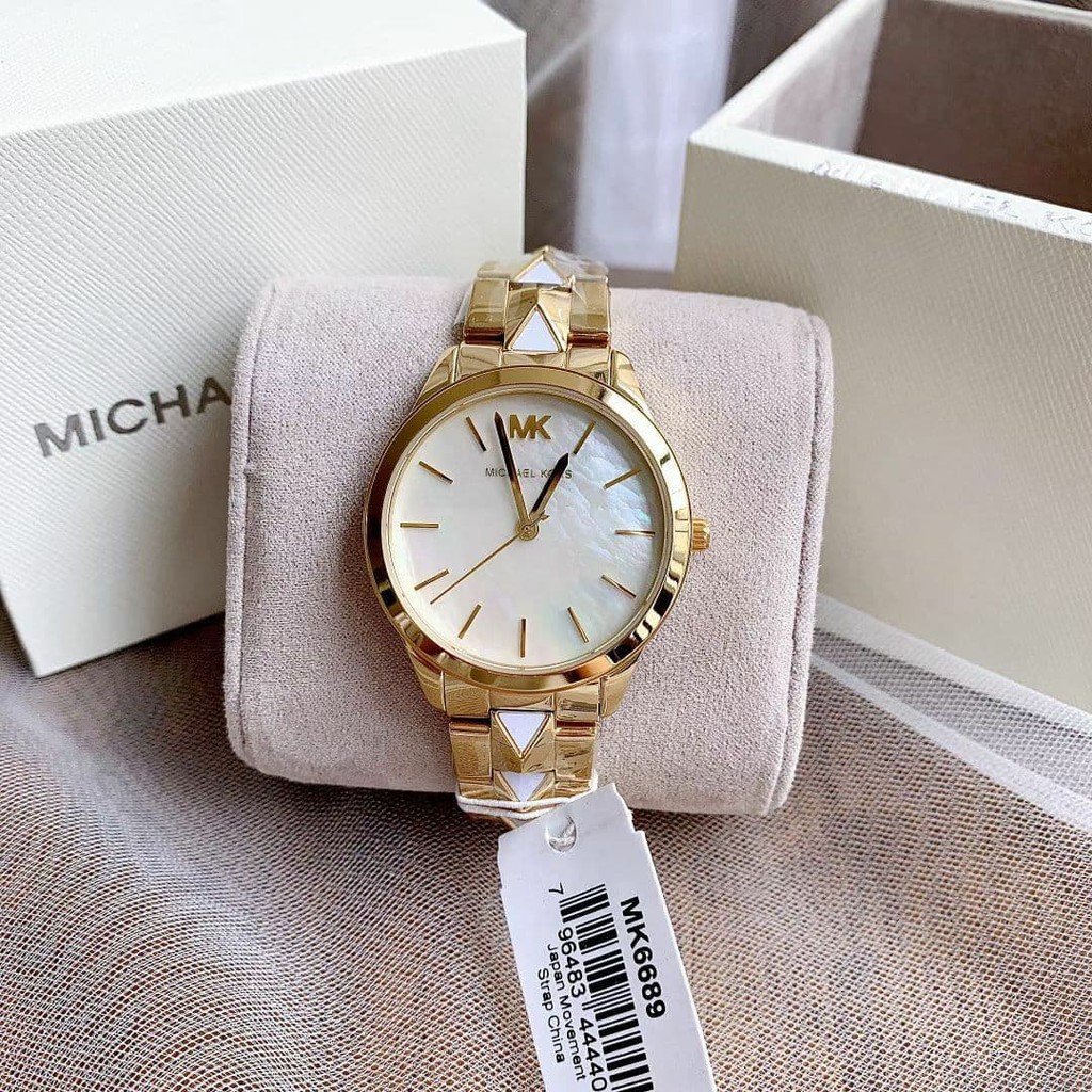 michael kors runway mercer watch