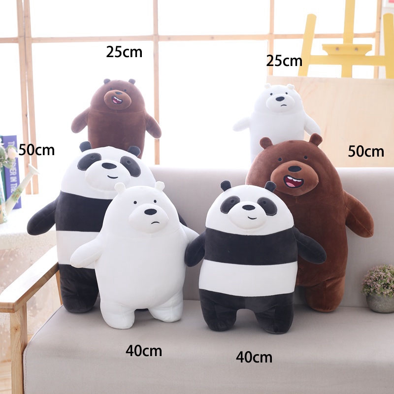 we bare bears stuffed toy shopee