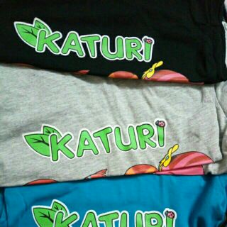 Katuri Tshirt Saiz 1 10 Tahun Baju  Kartun  Katuri Casual 