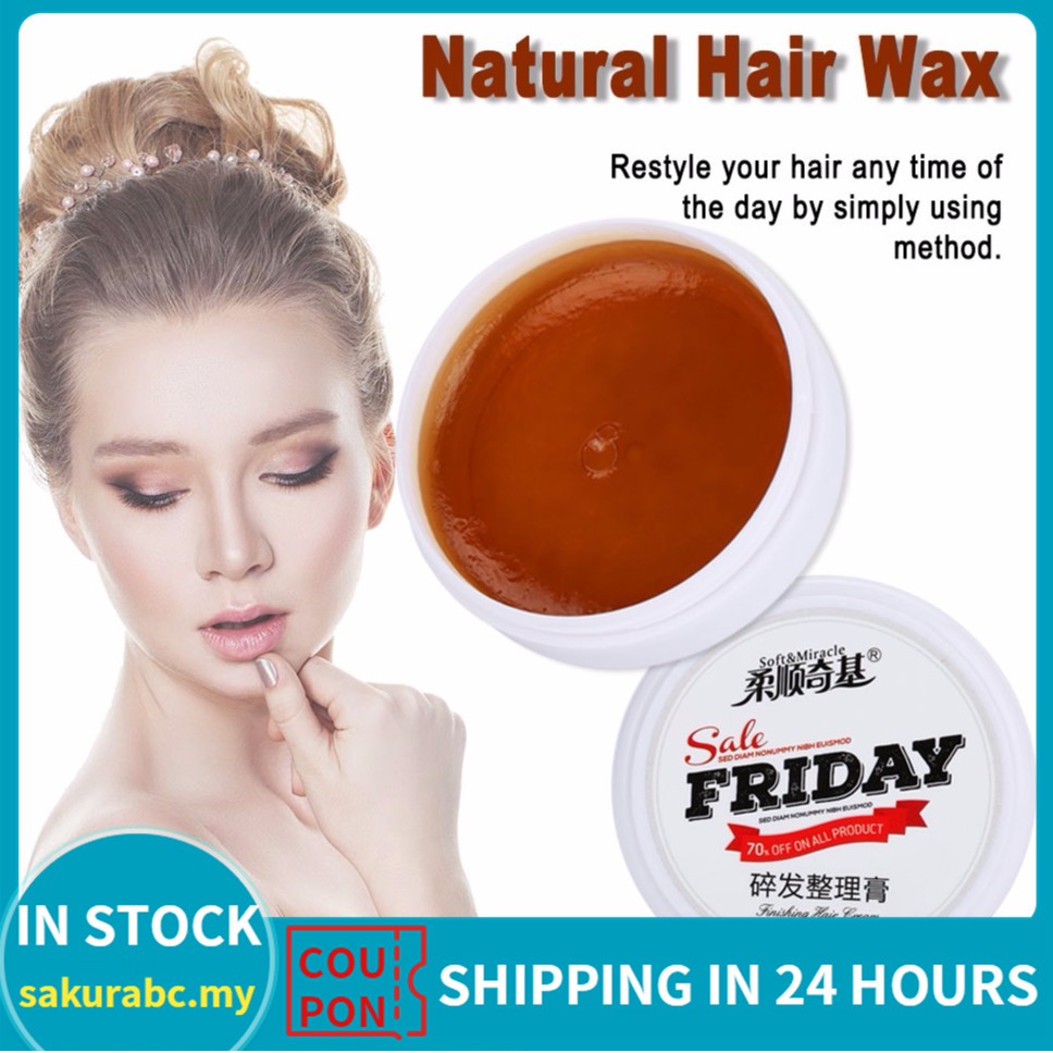 Natural Hair Wax Water Based Hair Styling Pomade Hair Modeling Wax