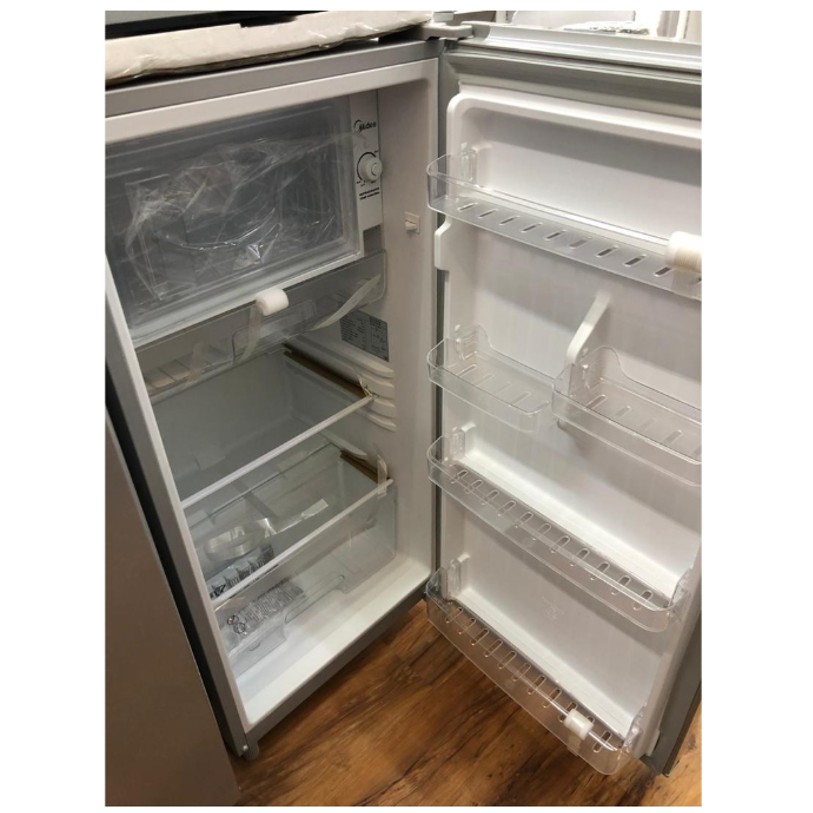 Free Bath Towel Midea Energy Saving Single Door Refrigerator Ms 196 Ms196 Silver 156l 151l Capacity Shopee Malaysia