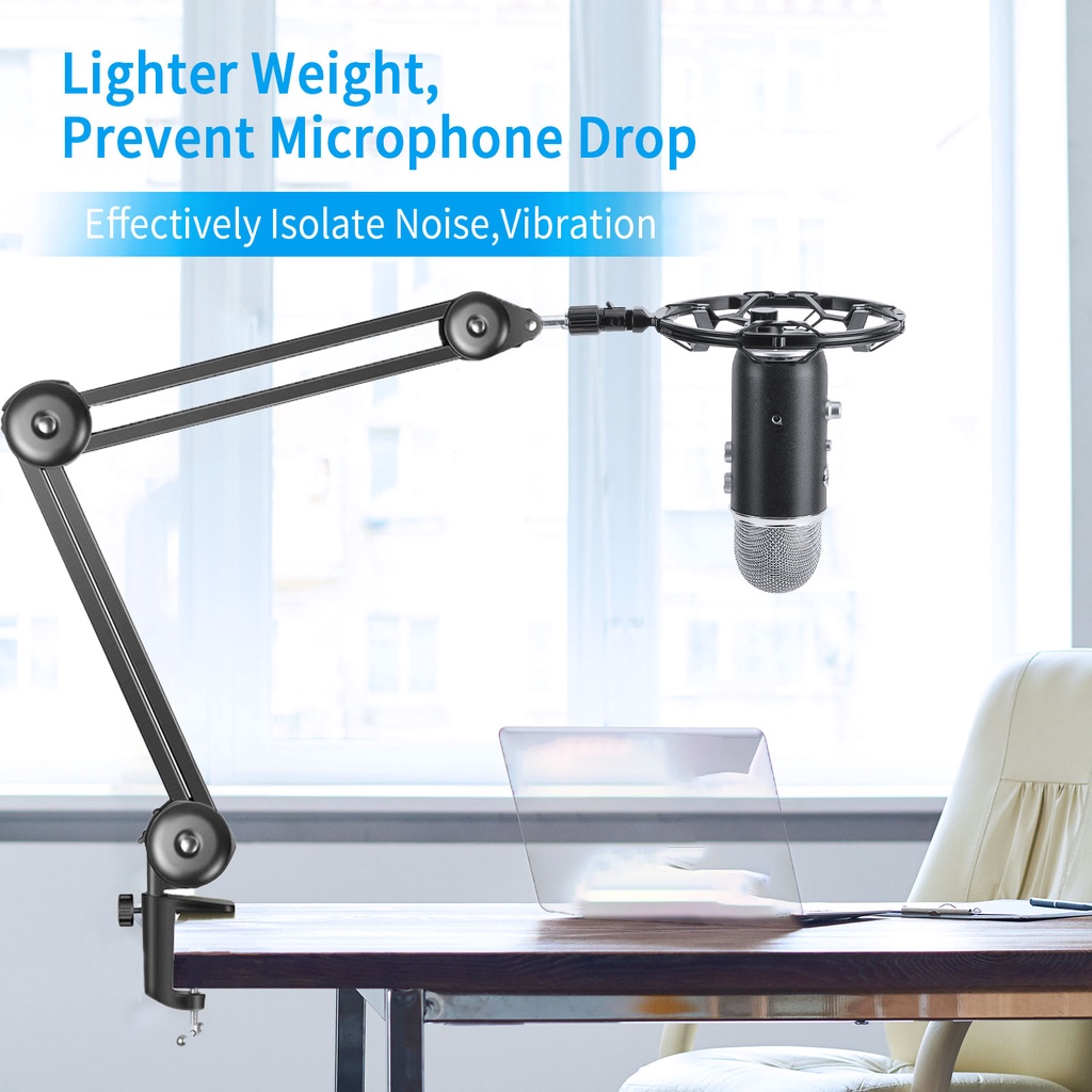 Microphone stand Shock Mount Mount Reduce Portable Mic Shock Mount Mic Holder for Microphones