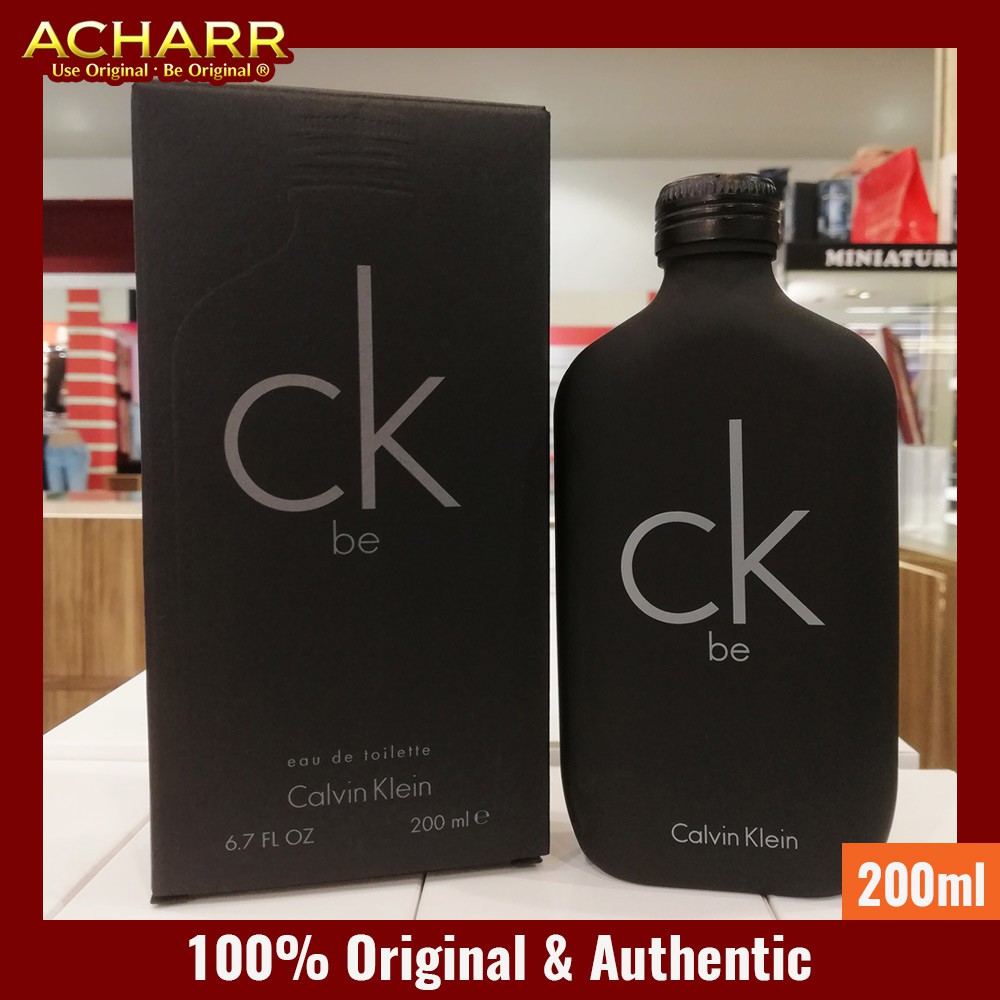 calvin klein ck be edt