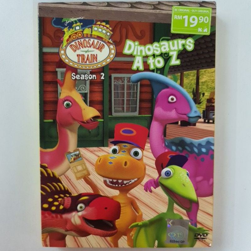 DVD ~ DINOSAUR TRAIN SEASON 2 DINOSAURS A TO Z | Shopee Malaysia