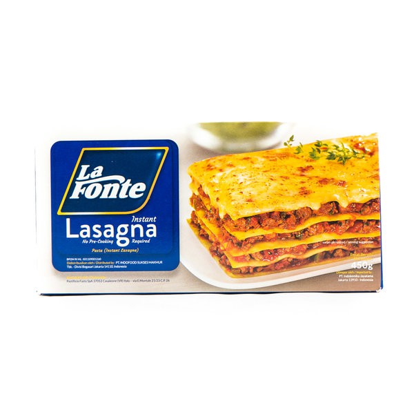 La Fonte Instant Lasagna 230g Shopee Malaysia