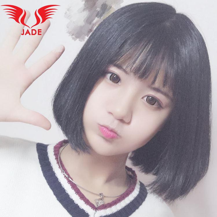 Hot Wig Female Short Hair Bobo Head Lolita Wig Set Inner