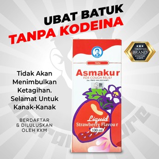 [Selamat Untuk Kanak-Kanak] ASMAKUR - Sirap Batuk Tanpa 