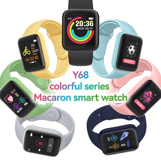 【Hot Sale】Y68 Smart Watch For Android/IOS Fitness smart band Sports Watch Blood Pressure Heart Rate