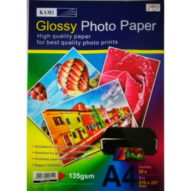 GLOSSY PHOTO PAPER 135 GSM Shopee Malaysia