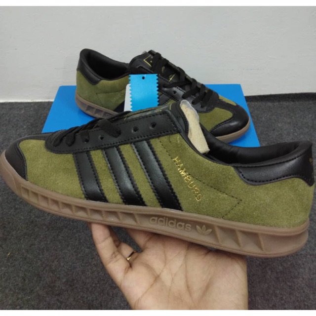 adidas hamburg mint green