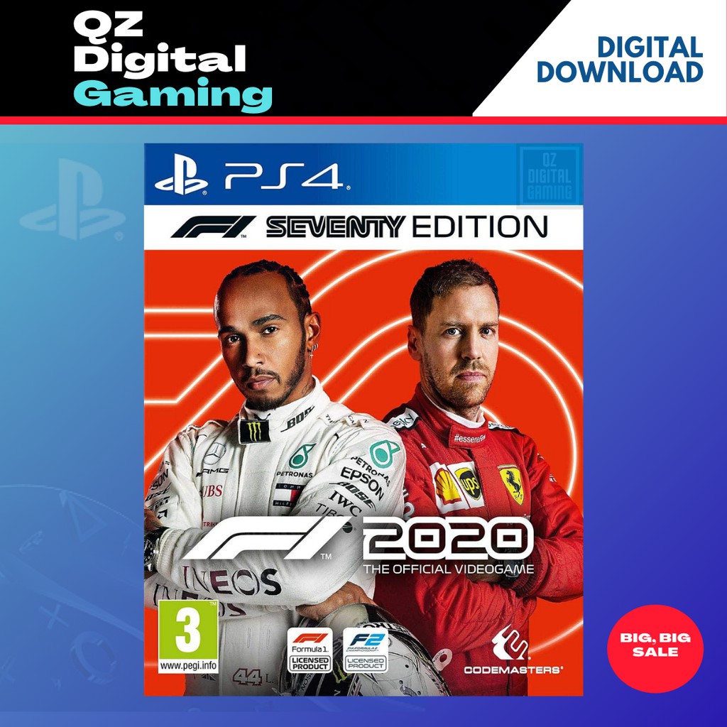 PS4 / PS5 F1 2020 Seventy Edition Digital Download | Shopee Malaysia