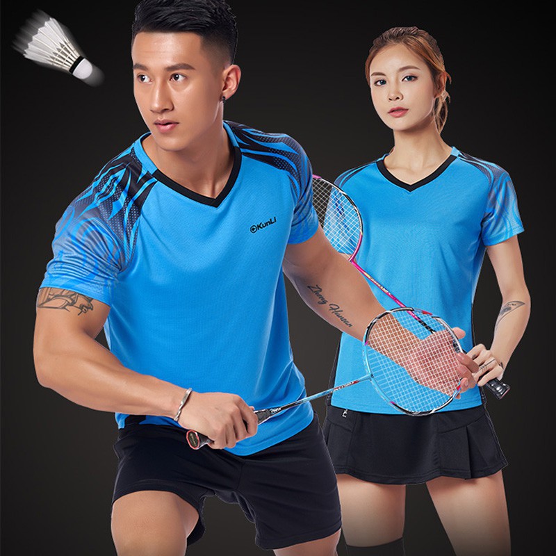 NEW Outdoor sports Women's Tops tennis/badminton Clothes Only T shirts 