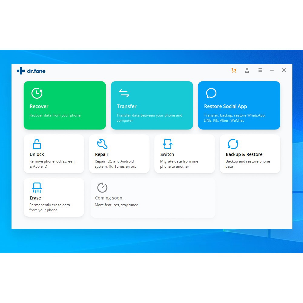 Dr.Fone toolkit for iOS and Android ver 10 Full Version Shopee Malaysia