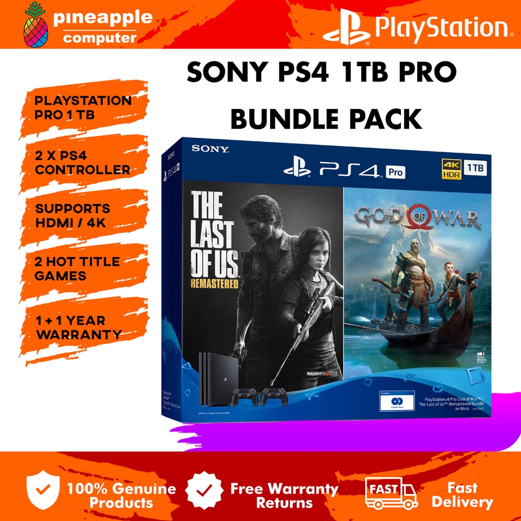 Stand A Chance To Win Ps5 Playstation 4 Pro God Of War Bundle The Last Of Us Remastered Bundle Shopee Malaysia