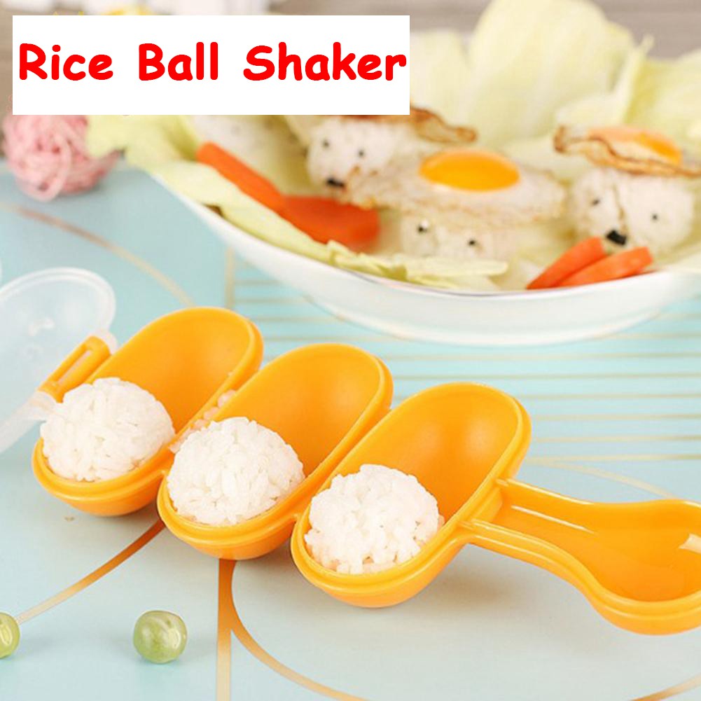 DIY Rice Ball Shaker Mold Sushi Rice Ball Maker Food Japan Mini Sushi