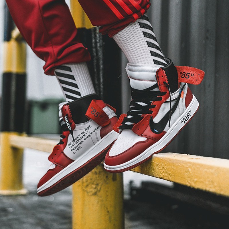 Original classic Nike Air Jordan 1 X Off White AJ1 L Limited Edition  Limited Men | Shopee Malaysia