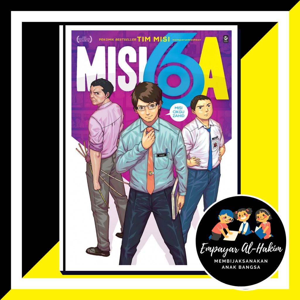 Komik-M: Misi 6A (Misi Cikgu Zahid) [Ready Stock]