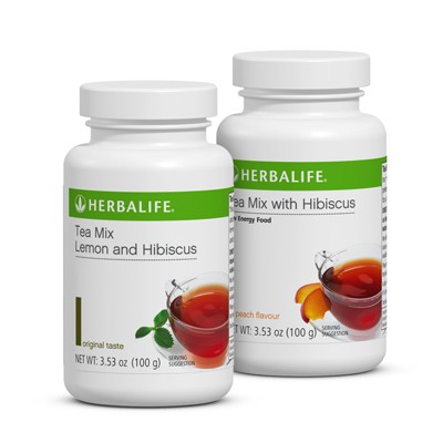 Herbalife Tea Mix - Lemon and Hibiscus 50g/100g | Shopee Malaysia