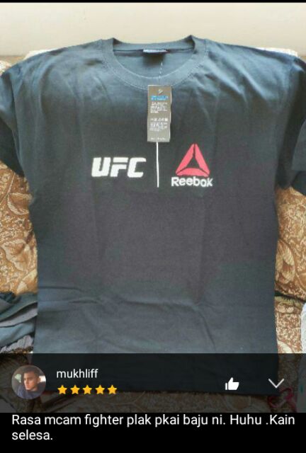 baju ufc reebok