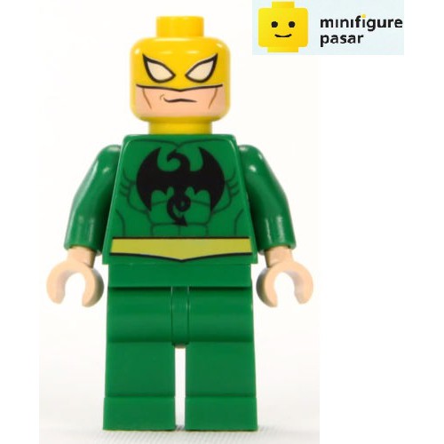 from set 6873  GENUINE LEGO Figure Iron Fist NEW LEGO Super Heroes 
