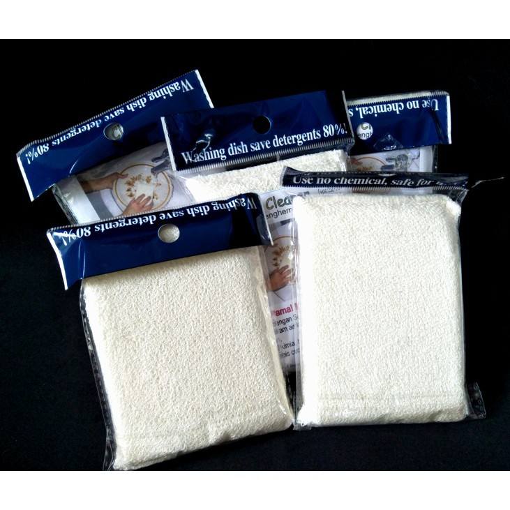 Microfiber Super Cleaner Magic Washing Dishwasher Sponges Save Detergent Kitchen Cleaning Basuh Cuci Pinggan Mangkuk