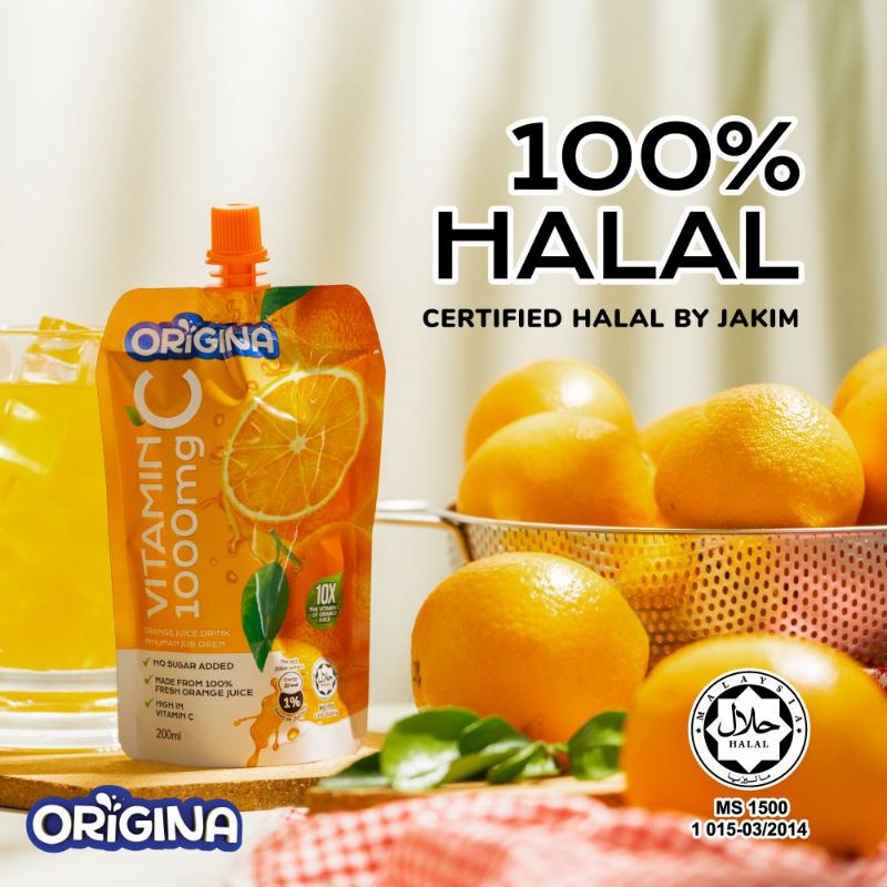 Membeli Origina Vitamin C 1000mg Minuman Jus Oren 6x0ml Dengan Harga Istimewa Rm 21 50 Mem Beli Murah