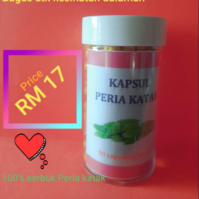 90 Kapsul Peria Katak | Shopee Malaysia