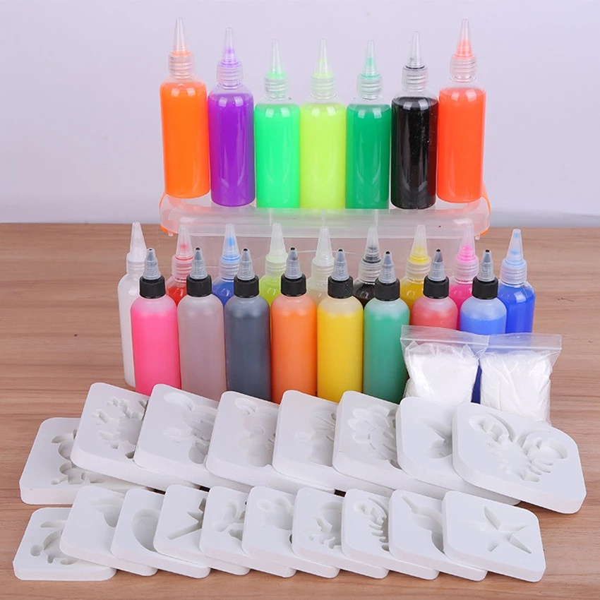 Kids DIY Magic Water Toy Children Handmade DIY Craft Xmas Gift Montessori Education Water Fairy Ocean Magical Toys