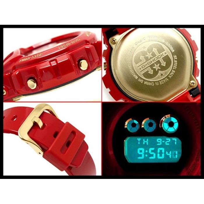 Casio G-Shock Dw-6930A-4Jr 30Th Anniversary Rising Red Ironman New In Box |  Shopee Malaysia