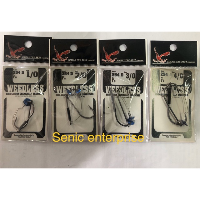 Fishing Hook Fire Eagle With Double Hook Mata Kail Pancing Double See Below Detail Shopee Malaysia