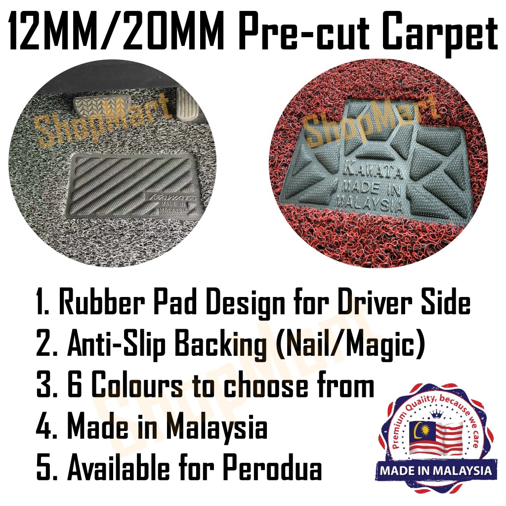 12/18MM OEM Fitting Pre-cut Perodua Myvi Old Myvi Lagi 