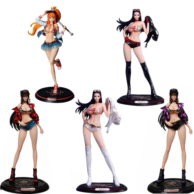 Super M One Piece Boa Hancock Nico Robin Nami Gk Pvc Action Figure Figurines Toy Sexy Girl Shopee Malaysia