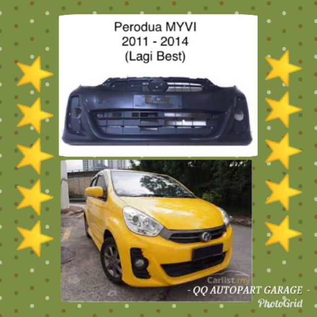 Front Bumper Myvi Lagi Best Se 1 5 Original