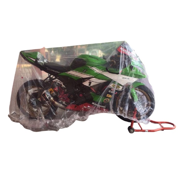 🌟🌟🌟 电机盖 OTAIDO  Tranparent Motorcycle Cover ALL SIZE  Penutup  Motosikal Indoor Outdoor  TEBAL 0.06mm