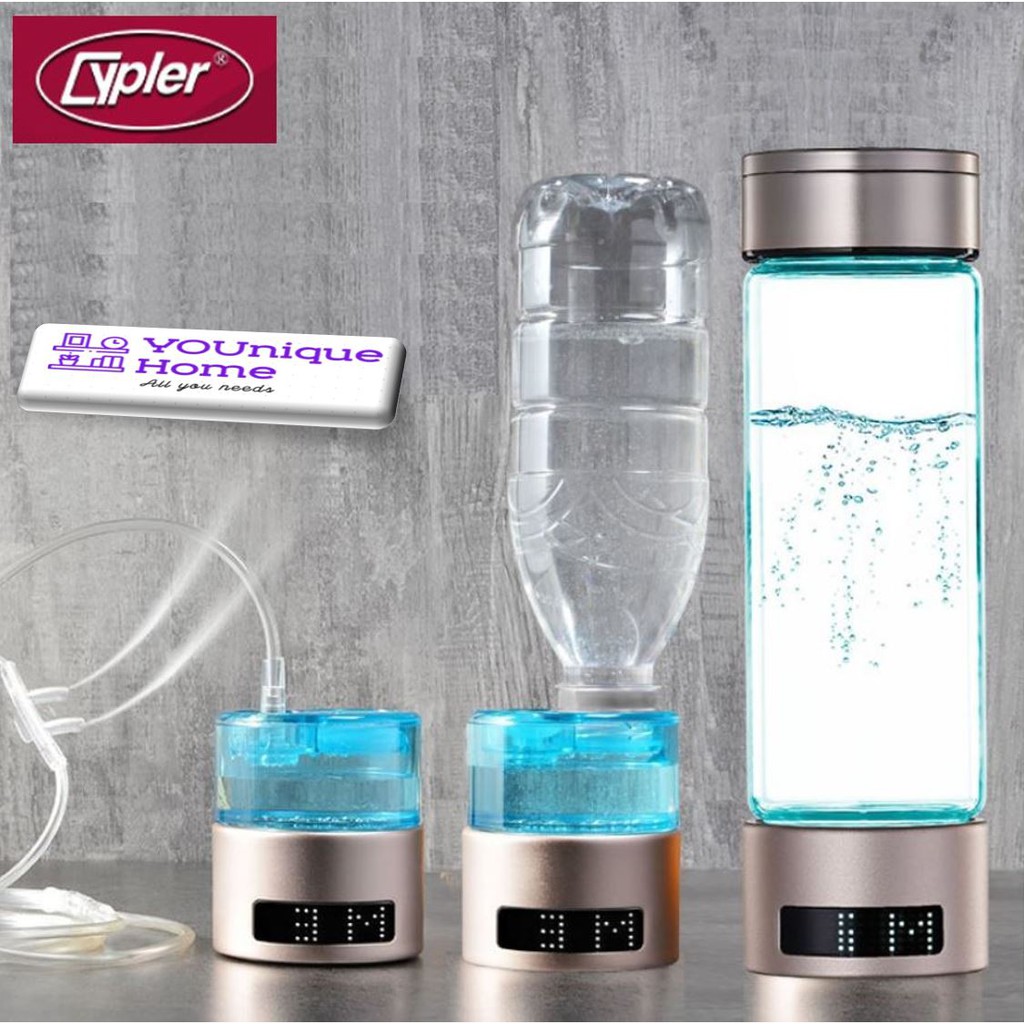 Cypler Japan Hybrid Atomic Energy Generator Hydrogen Rich Water Bottle ION Oxygen Separation SPE PEM (Air Botol H2O)